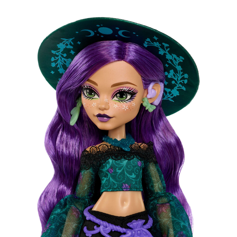 Muñeca Willow Monster High con accesorios de magia y naturaleza - 6