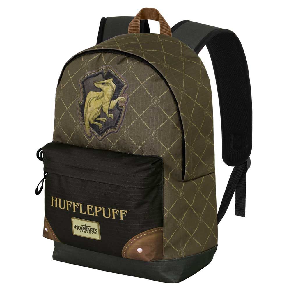 Mochila Hufflepuff de Harry Potter con escudo y bolsillo frontal - 4