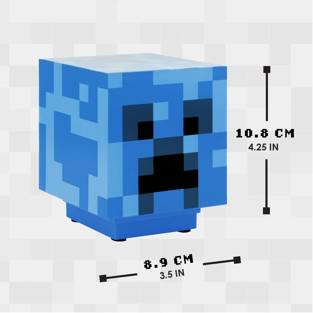 Lámpara 3D Charged Creeper de Minecraft PALADONE - 7