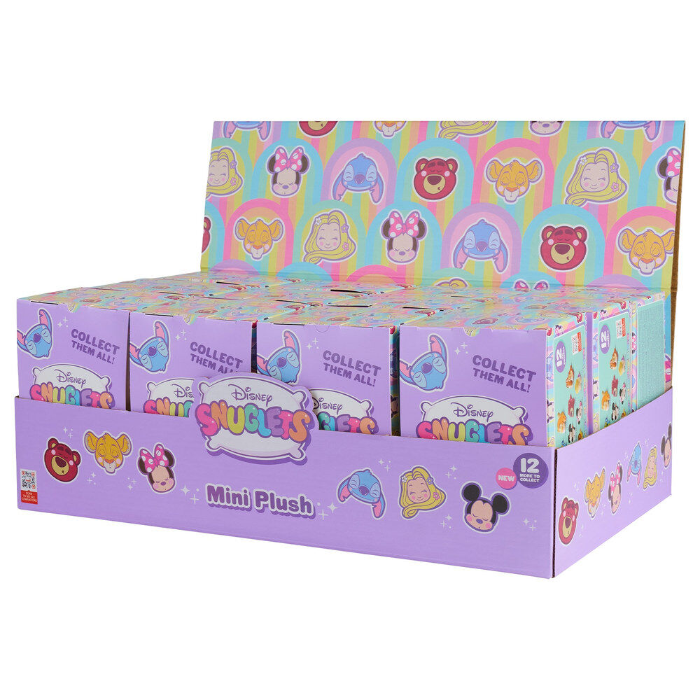 Caja misteriosa Disney Snuglets con mini peluches surtidos - 4