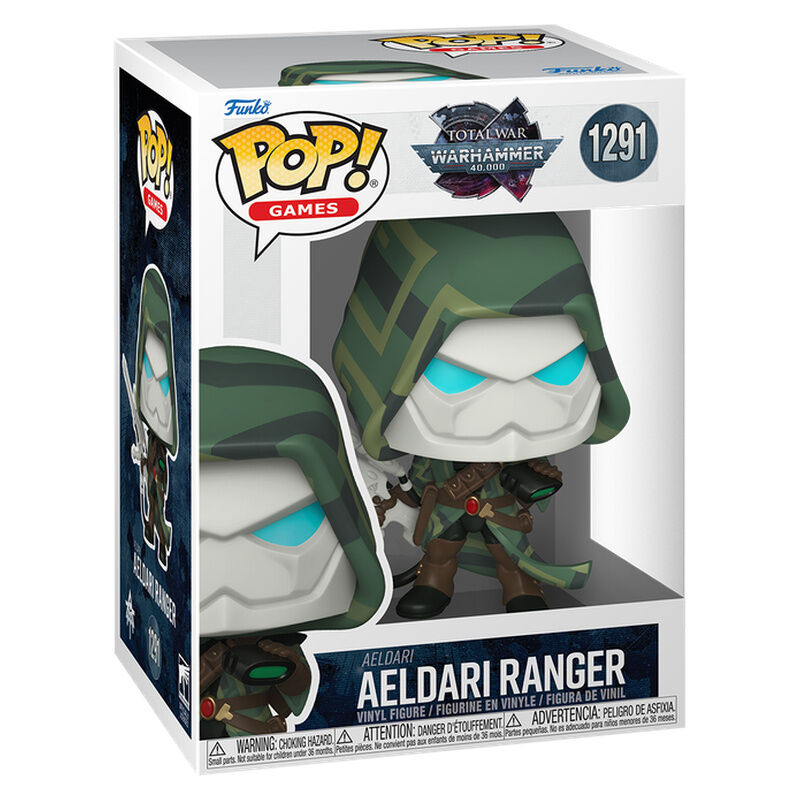 Figura Funko POP! Warhammer Aeldari Ranger con capucha de camuflaje - 2