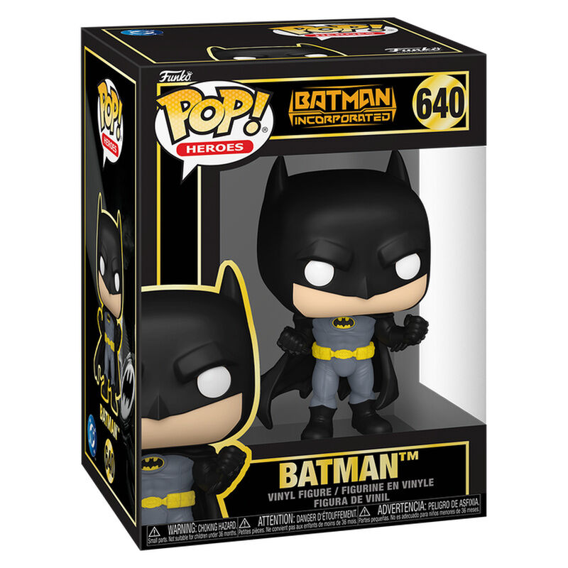 Figura Funko POP! de Batman Incorporated Batman con traje gris y capa negra - 2