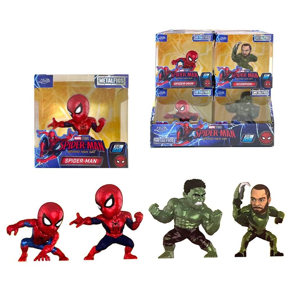 Figura Metalfigs Spider-Man Marvel de 7 cm en surtido