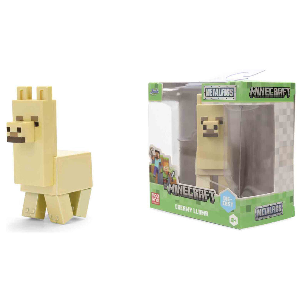 Figuras Metalfigs Minecraft surtidas de Steve, Enderman, panda y llama - 4