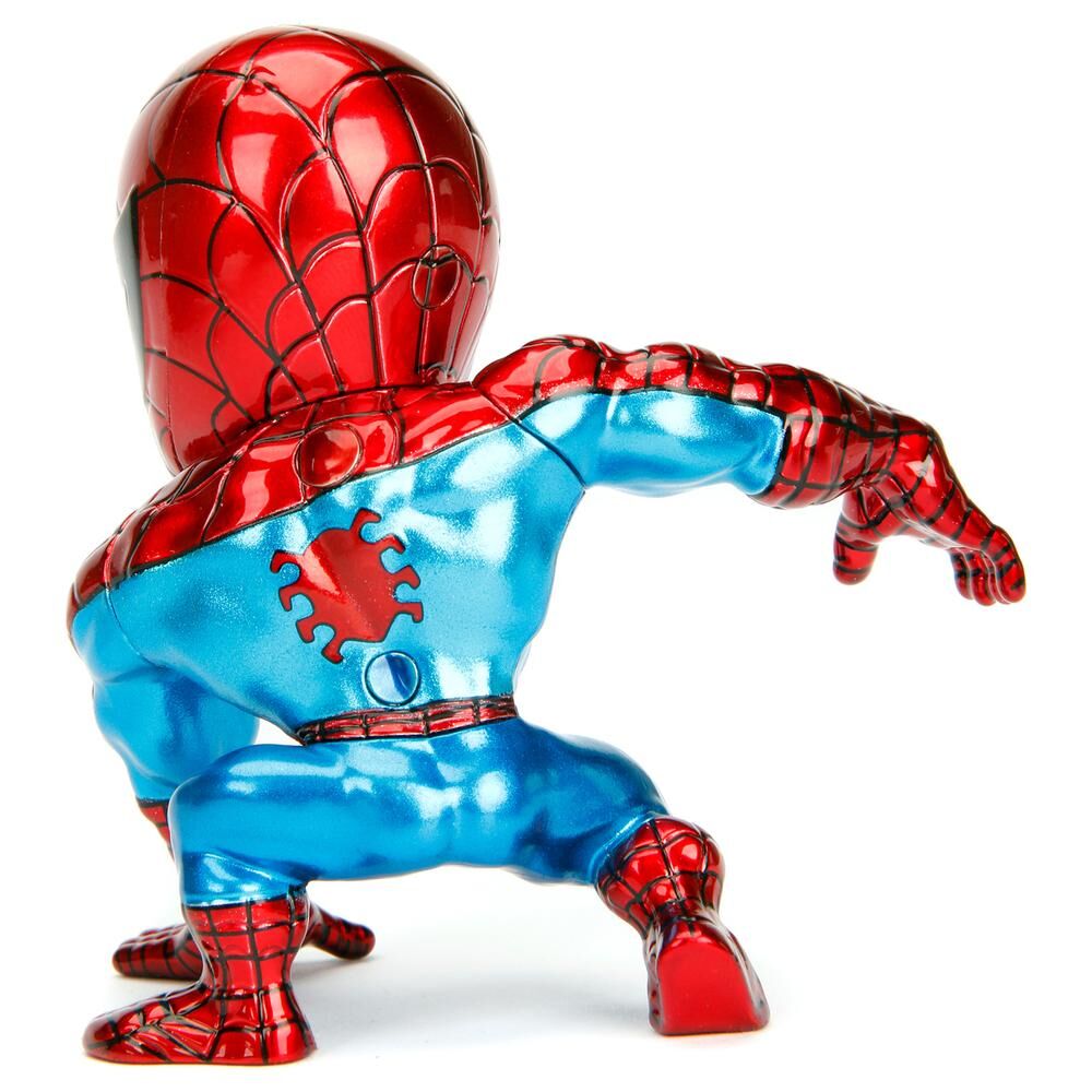 Figura Metalfigs de Spider-Man Marvel de 10 cm en pose dinámica - 4