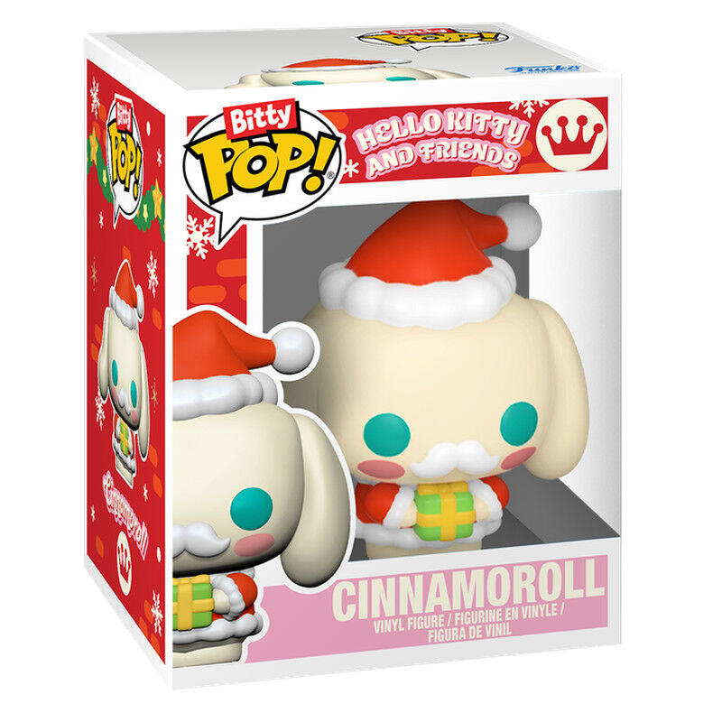 FUNKO Bitty POP! Rides de Cinnamoroll con trineo festivo - 4