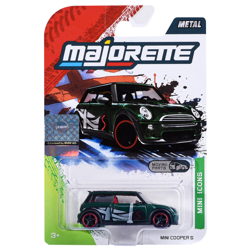 Coche mini Majorette Mini Cooper S de metal en blister - 2