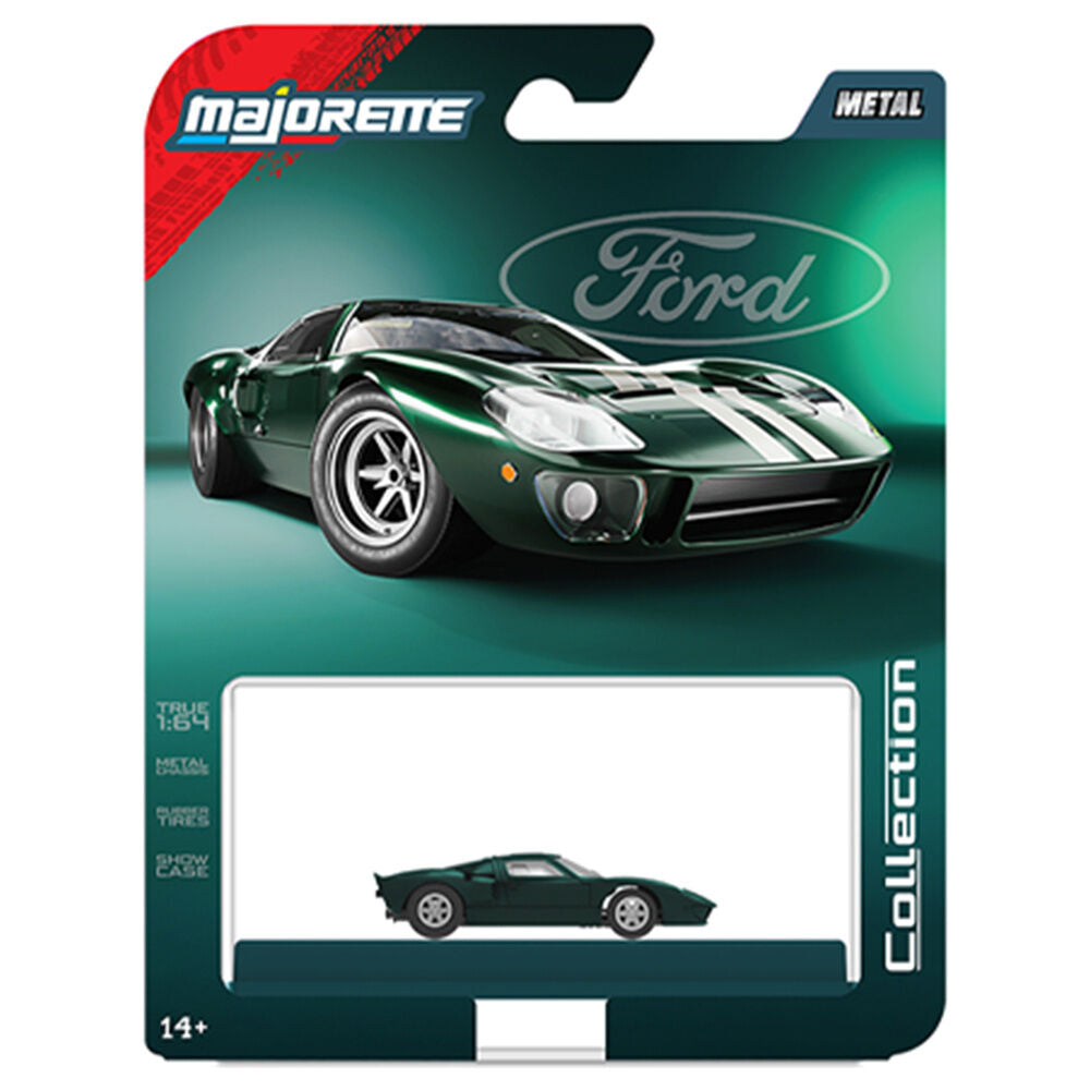 Coche de colección MAJORETTE Ford GT40 MK1 1965 verde a escala 1:64 - 3