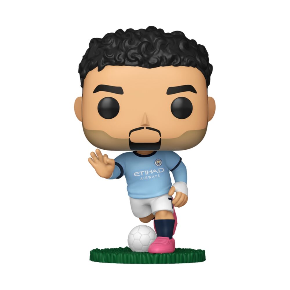 Figura Funko POP! de Omar Marmoush con la equipación del Manchester City y balón - 2