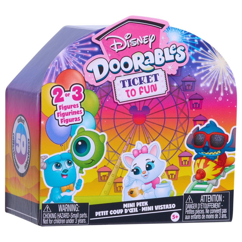 Figura sorpresa Disney Doorables Ticket to Fun con mini figuras - 3