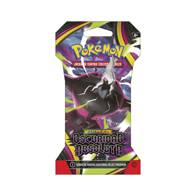 Sobre de cartas Pokémon JCC Megaevolución Oscuridad Absoluta - 7