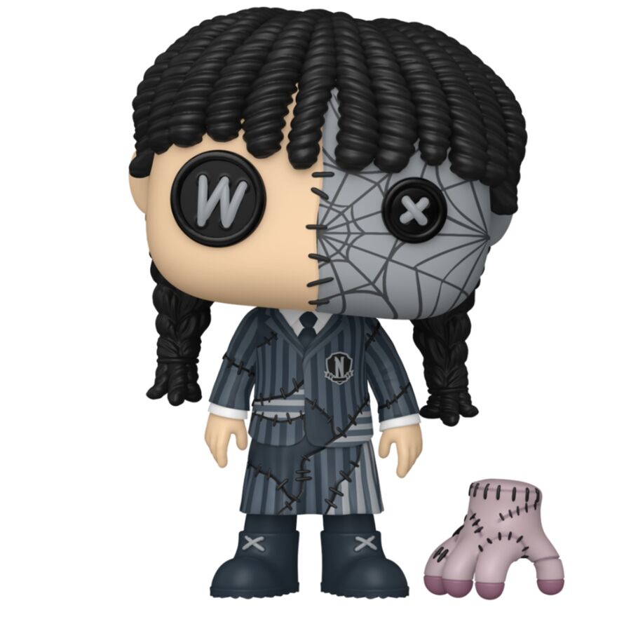 Figura Funko POP! de Wednesday Addams con Thing en caja - 2