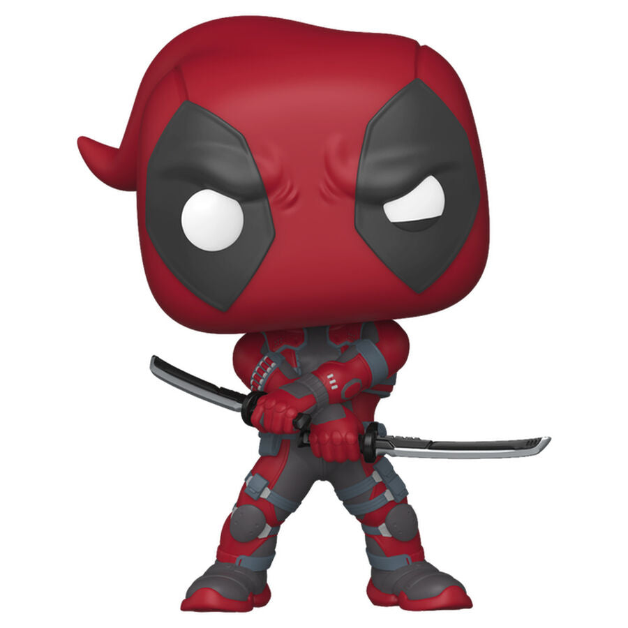 Figura Funko POP de Deadpool de Marvel Rivals en caja - 2