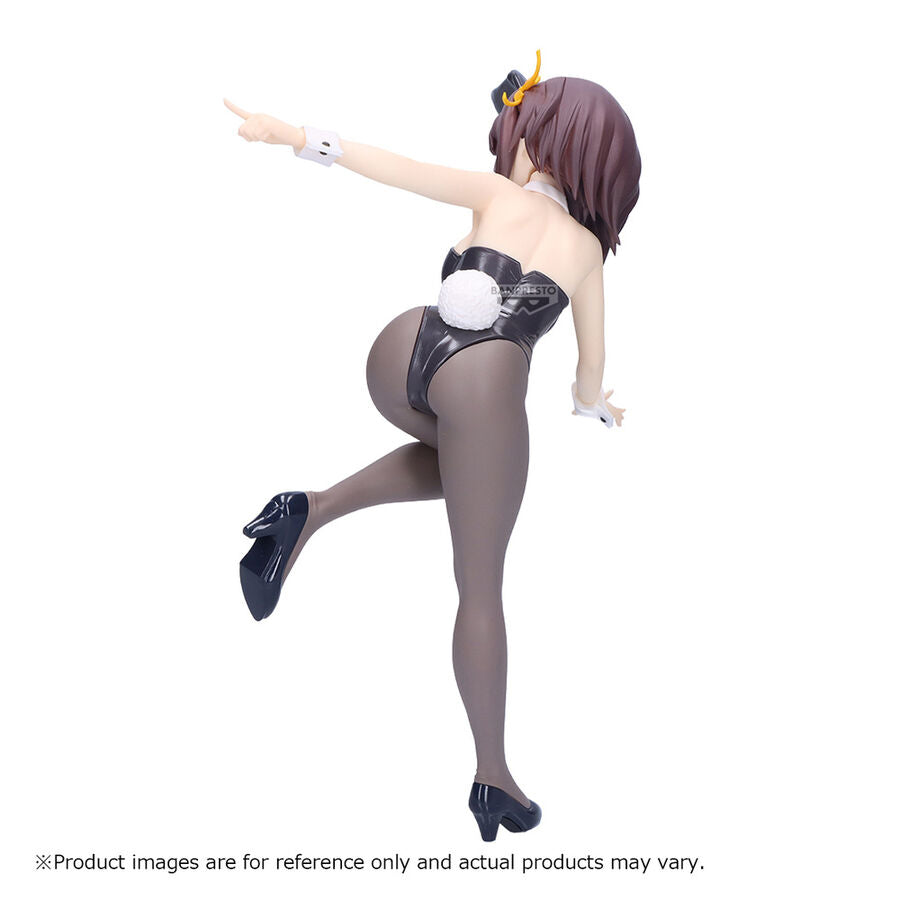 Figura Banpresto de Haruhi Suzumiya con traje de conejita negro - 4