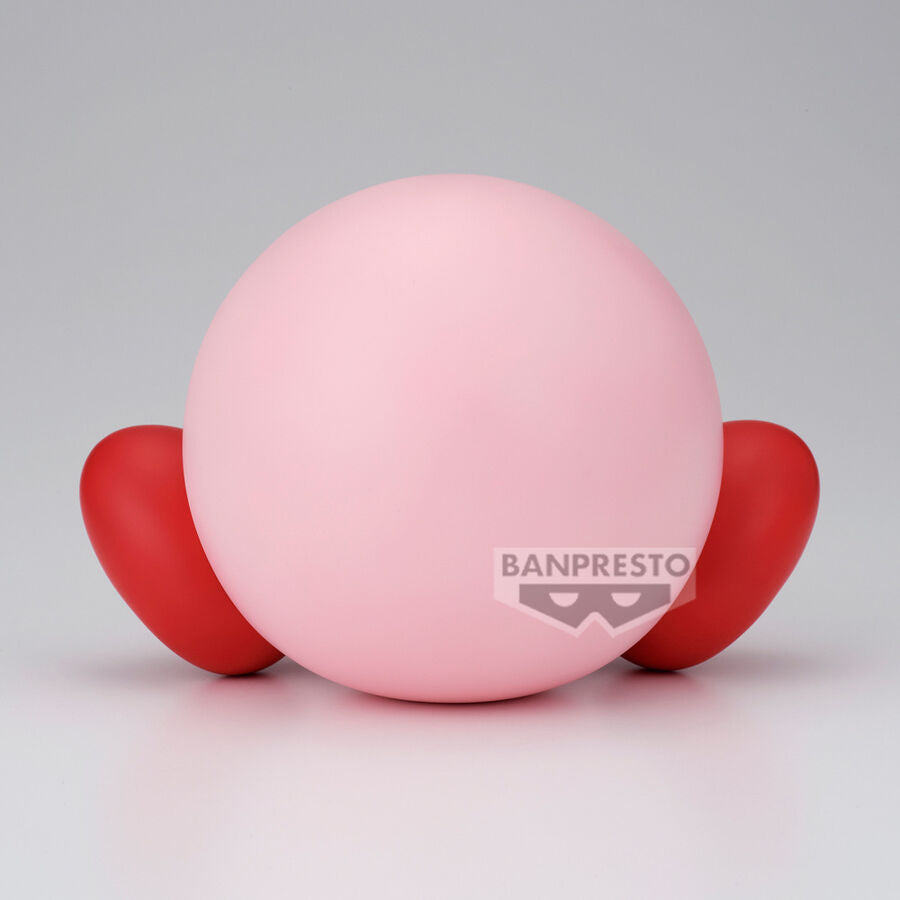 Figura Kirby Sofvimates rosa sentado con una manzana roja - 5