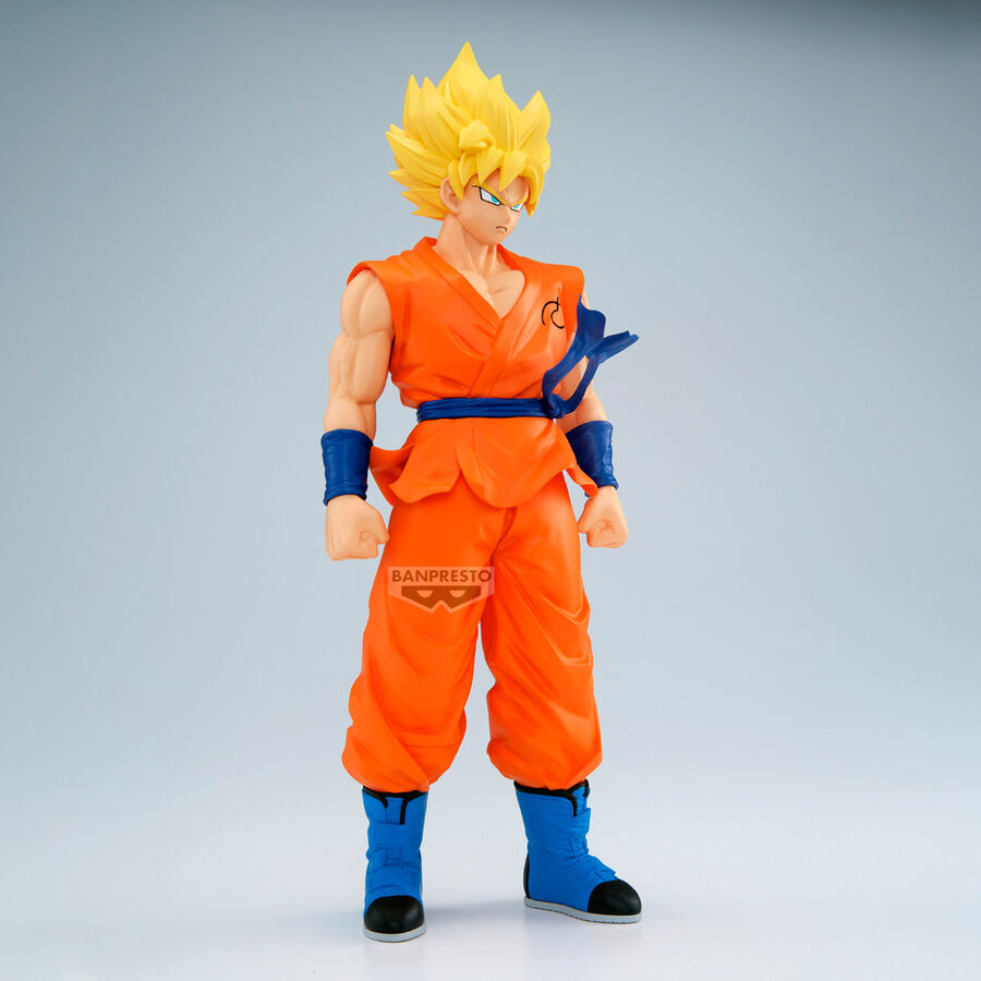 Figura Grandista de Son Goku Super Saiyan con uniforme naranja - 5