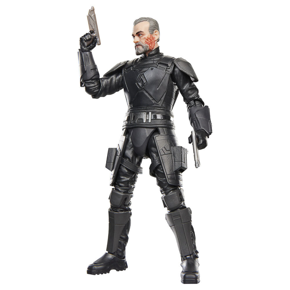 Figura Star Wars The Black Series Mandalorian Super Commando Kebris en caja - 7