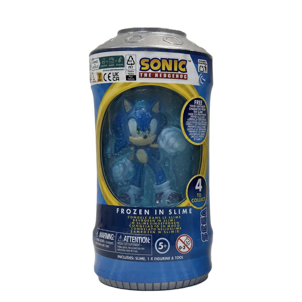 Lata de slime Sonic The Hedgehog con figura de personaje - 2