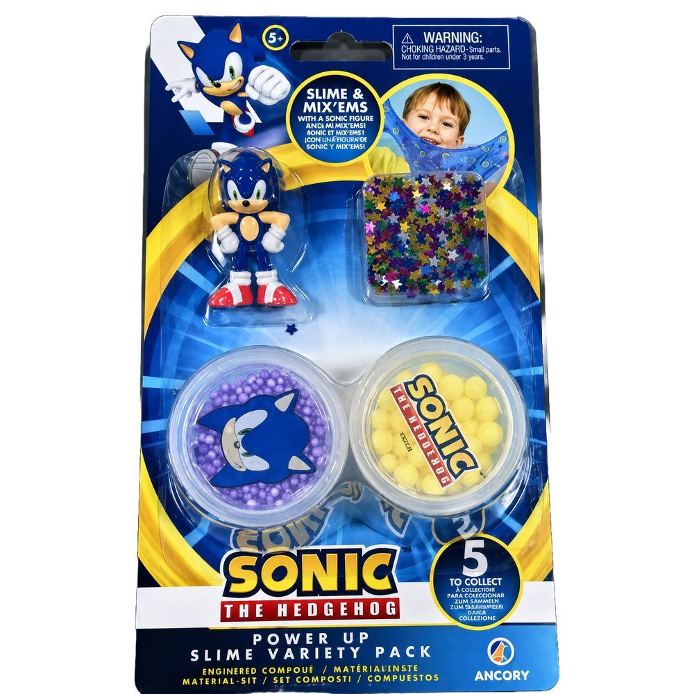 Set de masa moldeable Sonic The Hedgehog con figura y accesorios