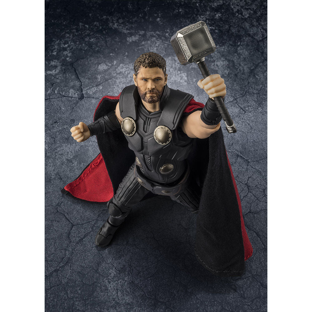 Figura articulada de Thor Avengers: Doomsday con capa y martillo - 7