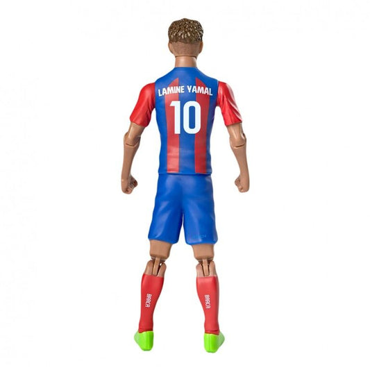 Figura articulada de Lamine Yamal con equipación del FC Barcelona y balón - 2