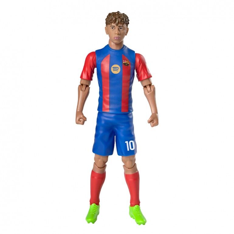Figura articulada de Lamine Yamal con equipación del FC Barcelona y balón - 3