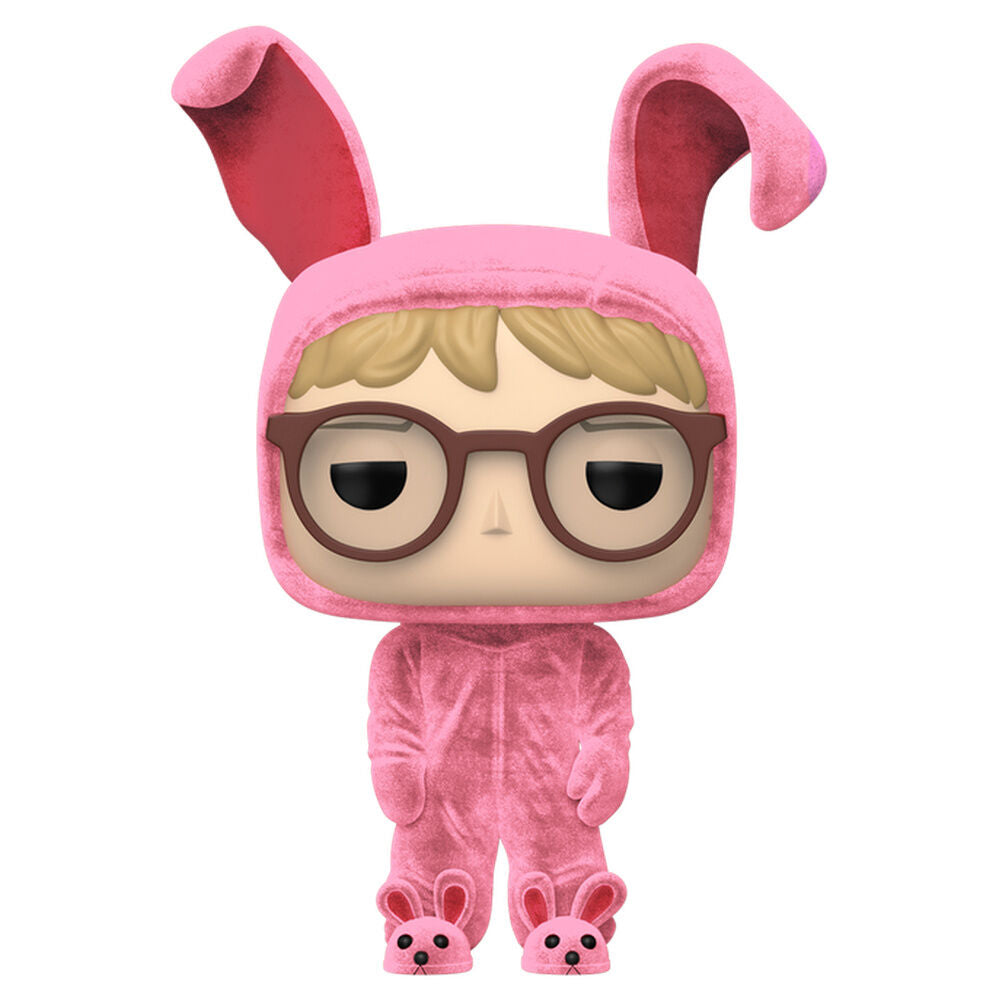Figura Funko POP! de Ralphie con traje de conejo rosa y gafas - 2