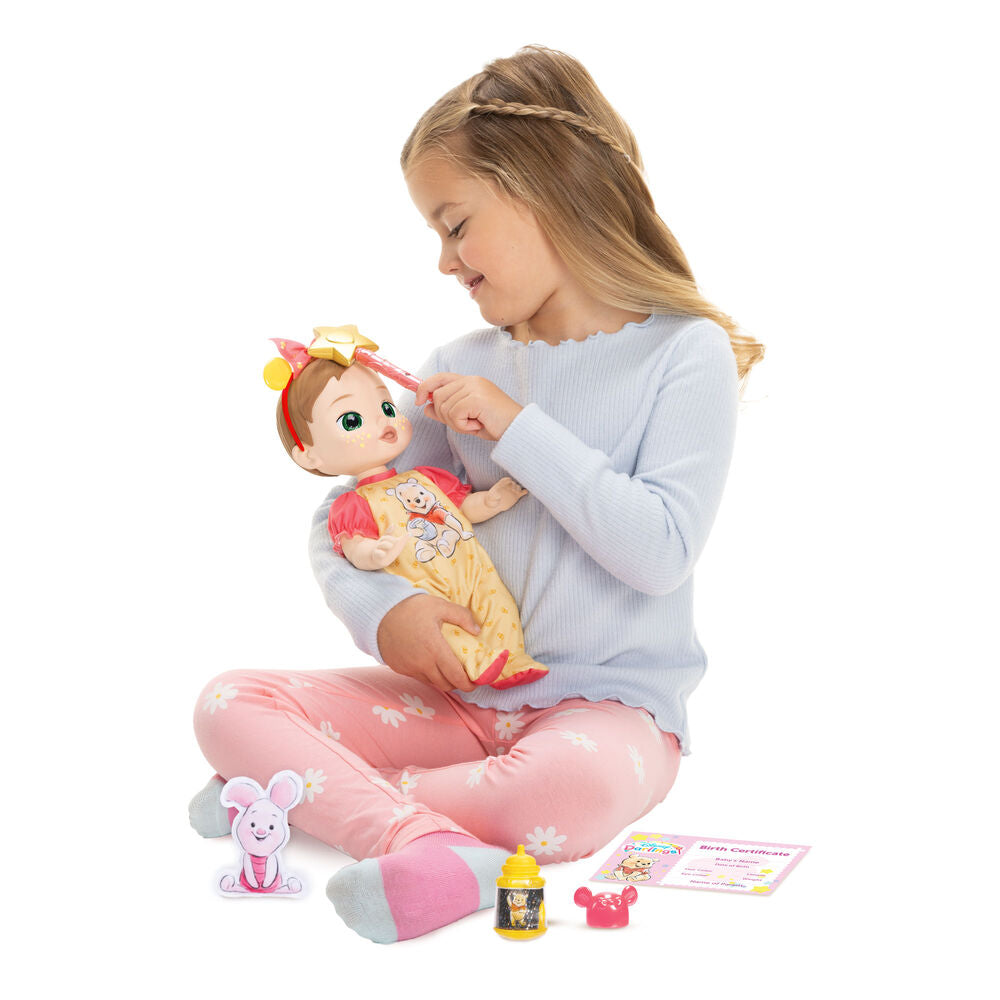 Muñeca interactiva Winnie The Pooh Disney Darlings con varita y accesorios - 17