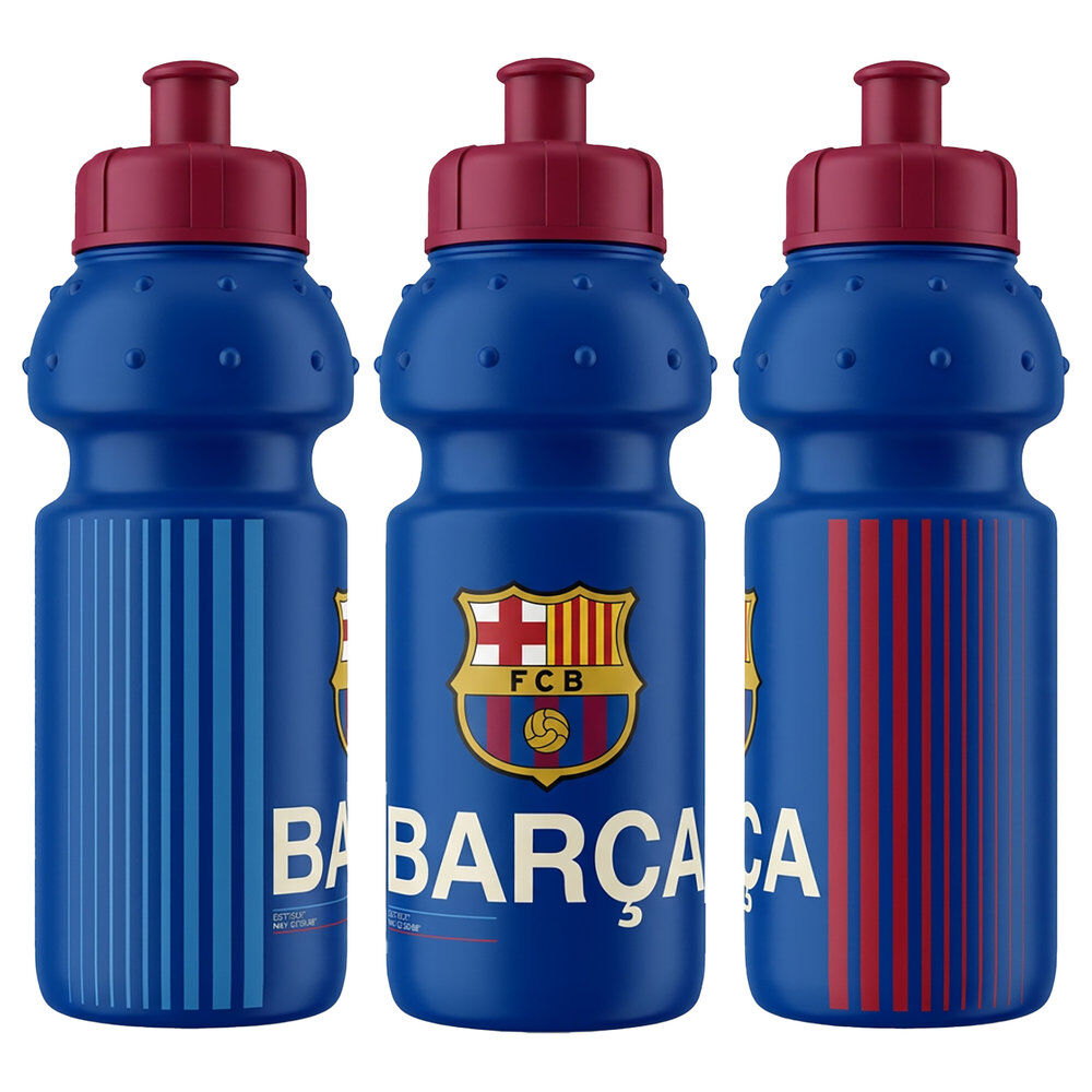 Botella deportiva azul oficial del FC Barcelona de 350 ml