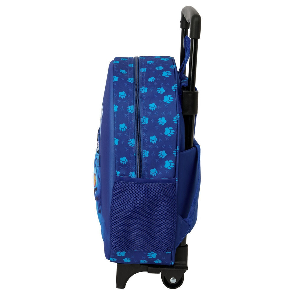 Trolley escolar azul 3D de Derpy KPop Demon Hunters - 3