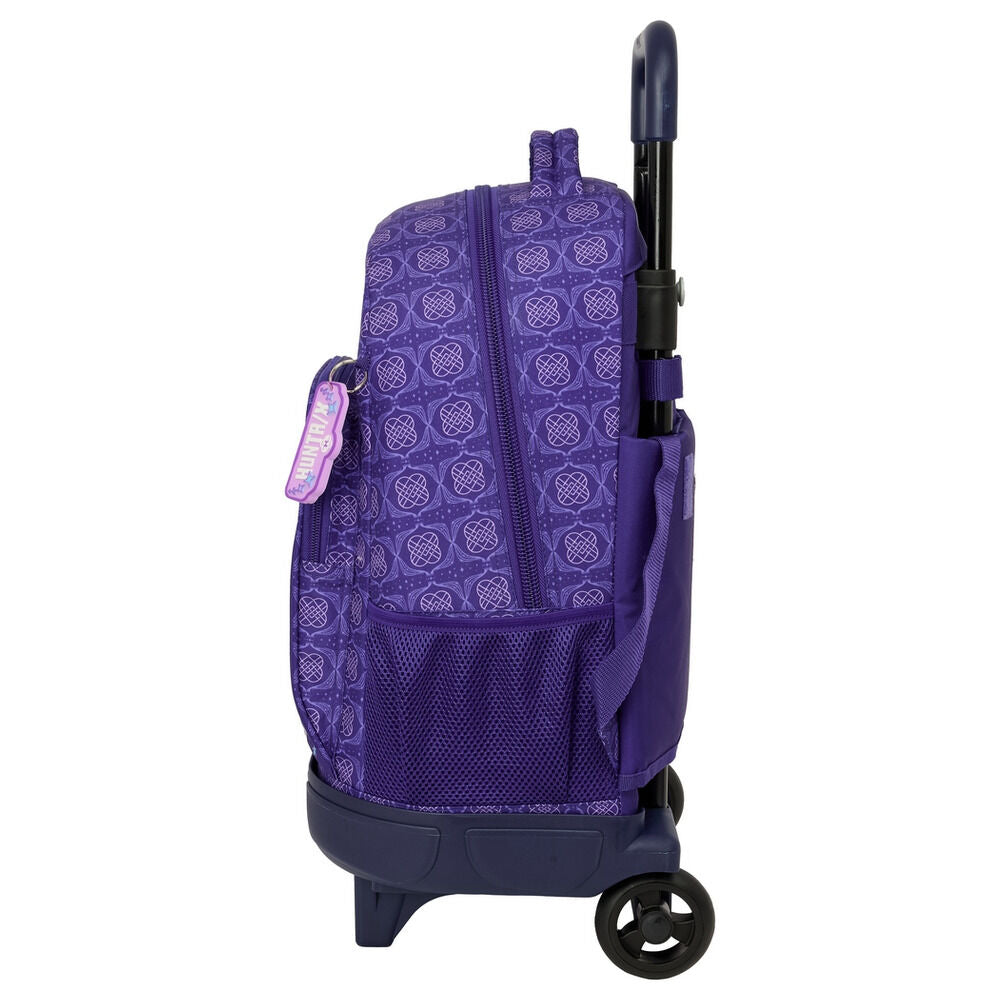 Trolley mochila morado SAFTA de Kpop Demon Hunters con diseño Huntrix - 3