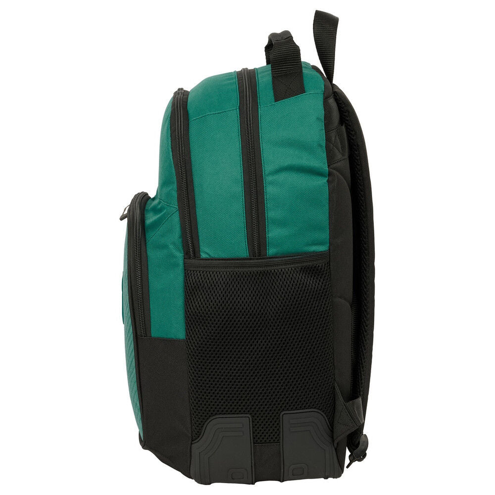 Mochila Real Madrid SAFTA verde y negra de 42 cm - 3