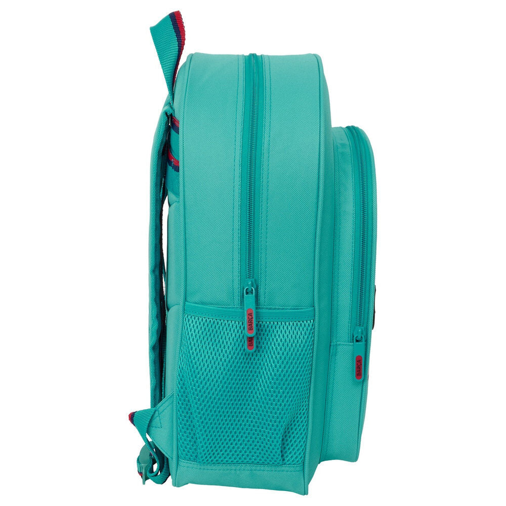 Mochila turquesa F.C. Barcelona SAFTA de 38 cm - 3