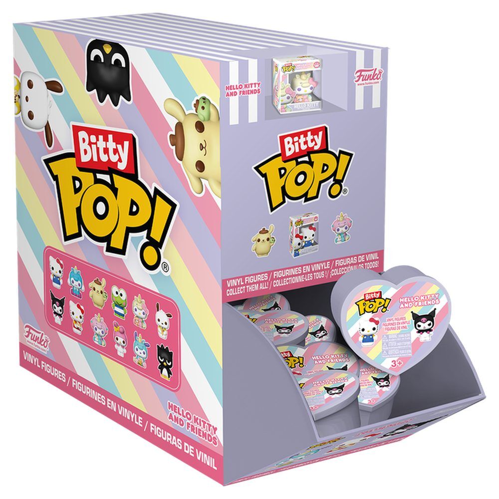 Figura Funko Bitty Pop! Mystery Heart de Hello Kitty and Friends