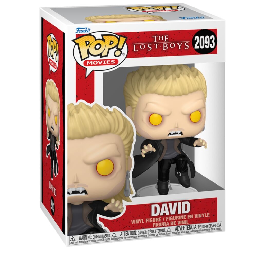 Figura Funko POP! de David de The Lost Boys en caja