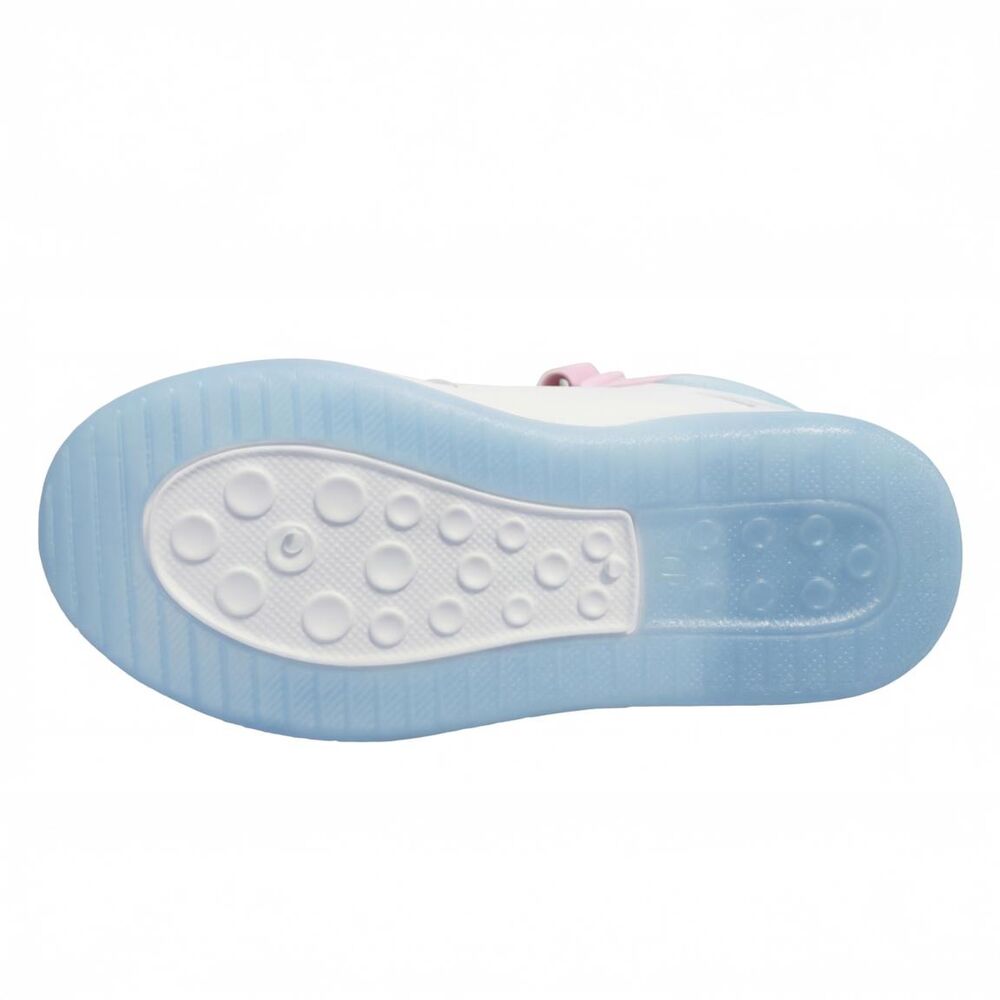 Deportiva de caña alta Stitch Disney con luces en blanco, rosa y azul - 6