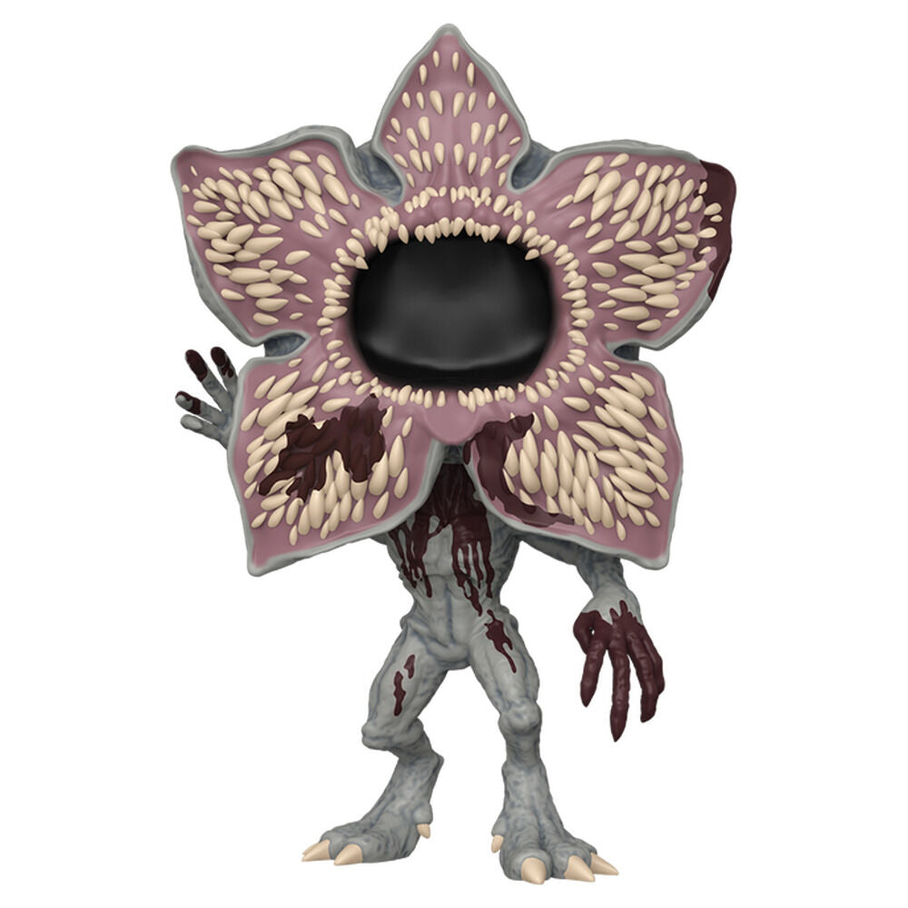 Figura Funko POP! Jumbo del Demogorgon de Stranger Things en su caja - 2