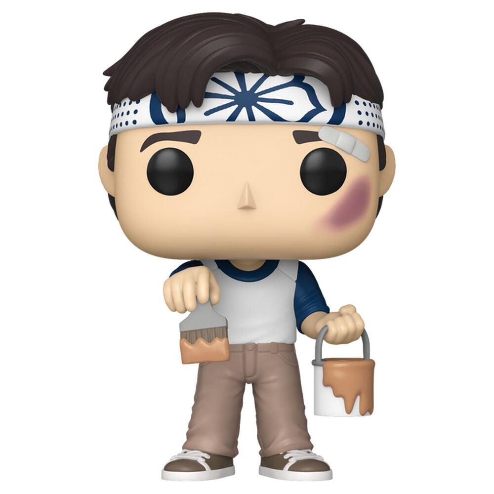 Figura Funko POP! de Daniel de The Karate Kid con brocha y bote de pintura - 2