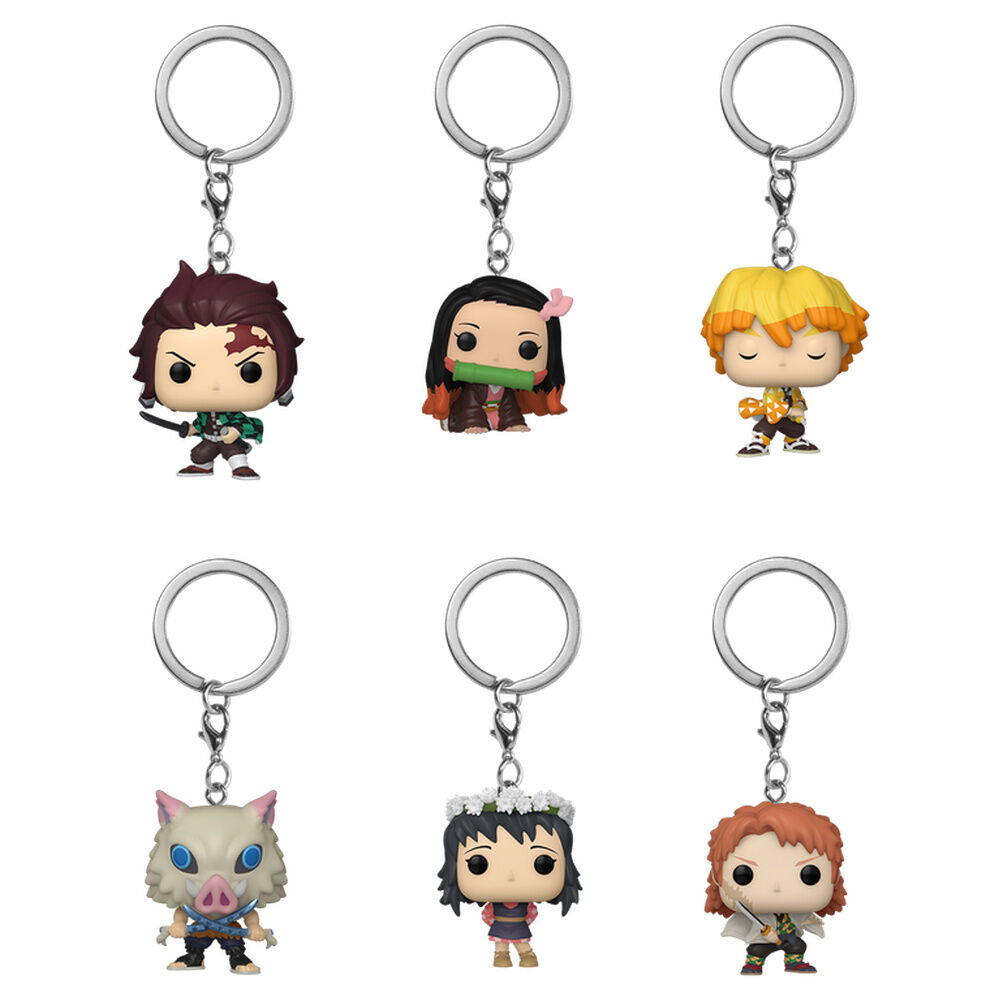 Llavero FUNKO Pocket POP! Mystery de Demon Slayer con figura surtida - 2