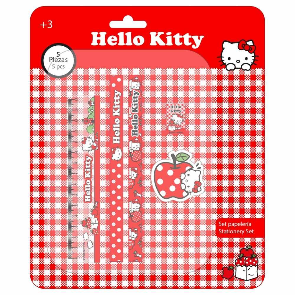 Set de papelería Hello Kitty SAFTA de 5 piezas