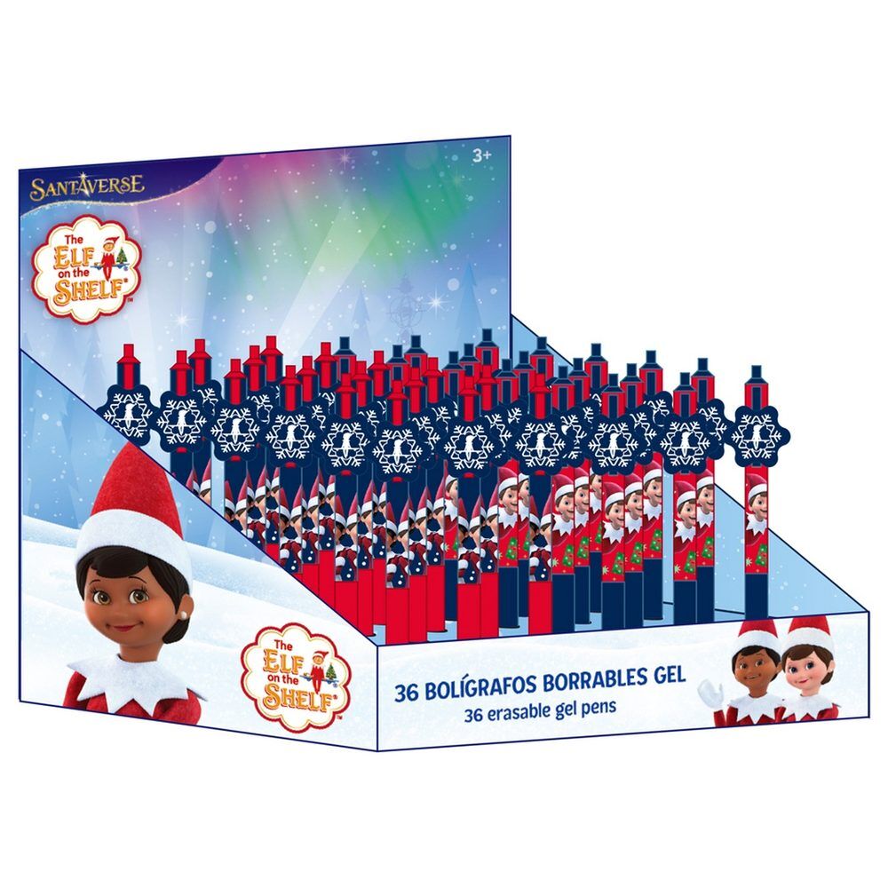 Bolígrafo borrable de gel Elf on the Shelf de SAFTA