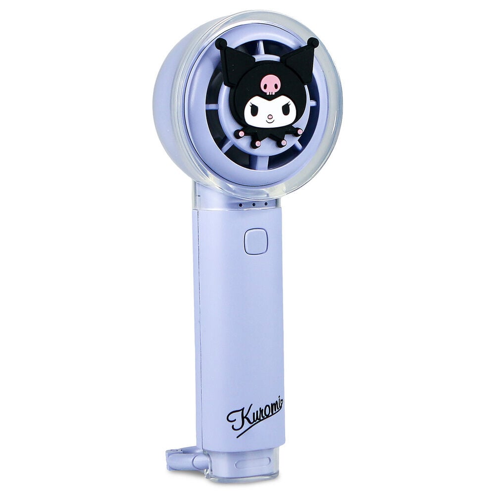 Ventilador de mano lila Kuromi recargable con carga USB-C - 12
