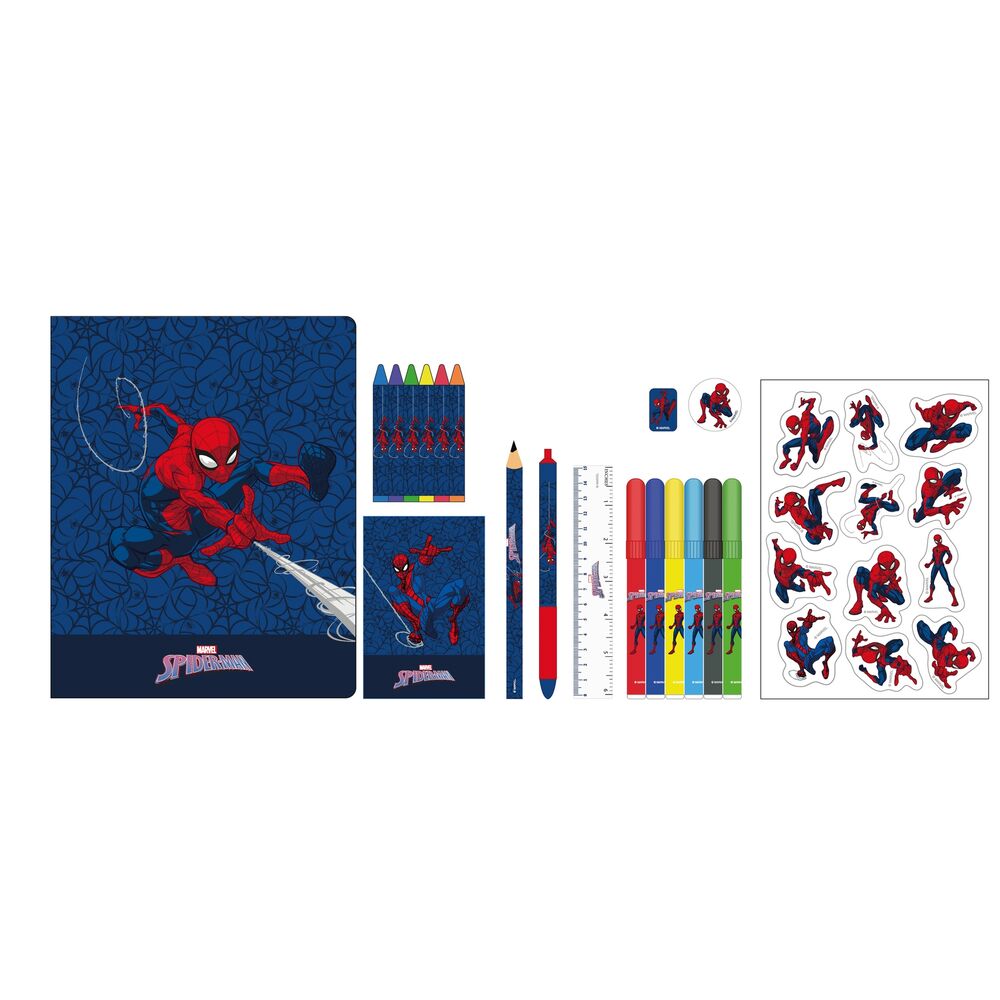 Set de actividades Spider-Man Marvel de 31 piezas