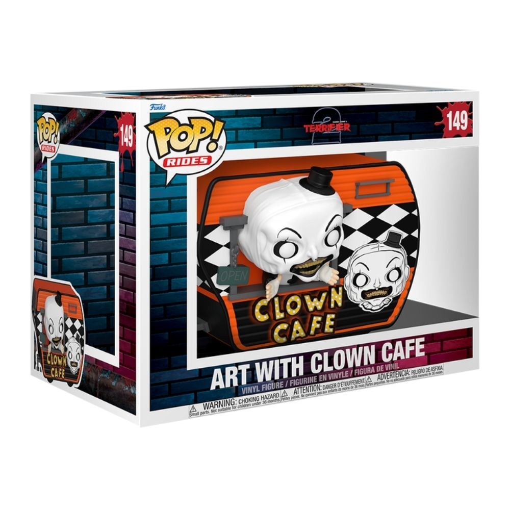 Figura FUNKO POP! Rides de Art the Clown en el remolque Clown Café - 2