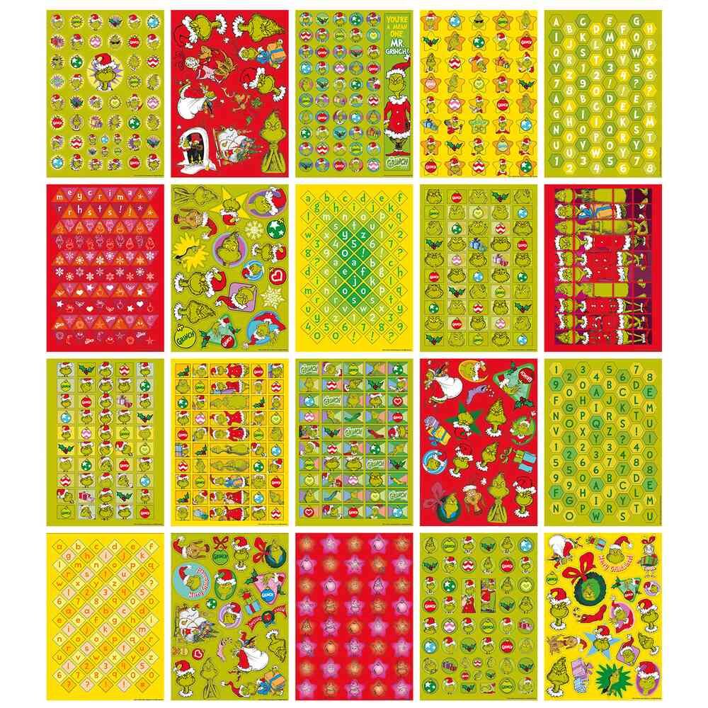 Libro A4 con 1000 pegatinas de The Grinch - 2
