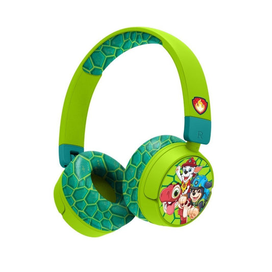 Auriculares infantiles verdes de Paw Patrol con conexión Bluetooth - 3