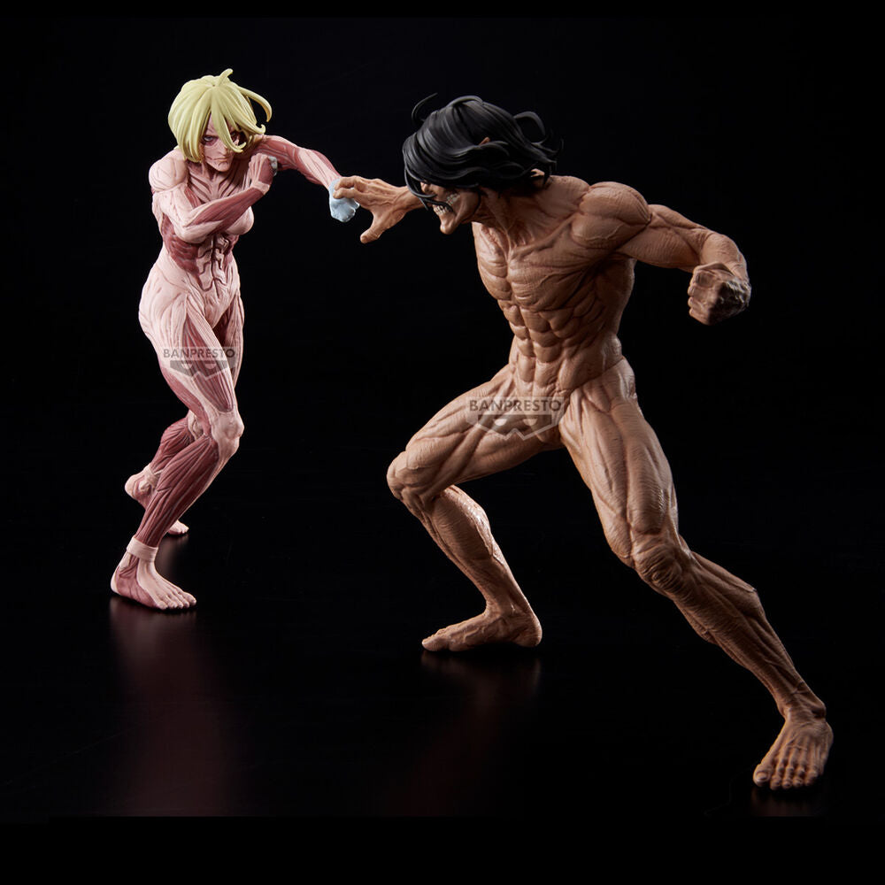 Figura de Eren en forma de Titán de Attack on Titan en pose de combate - 7