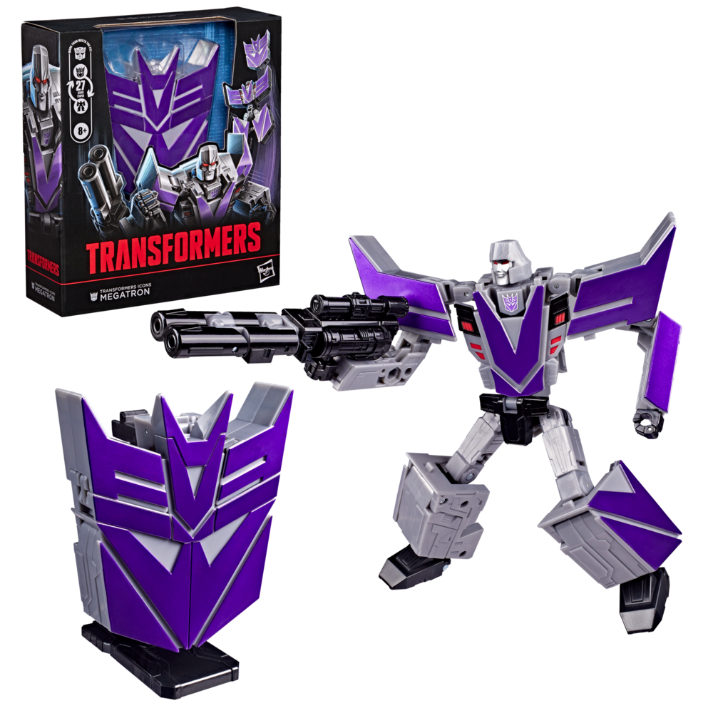 Figura articulada Megatron Transformers Icons de 17 cm - 5