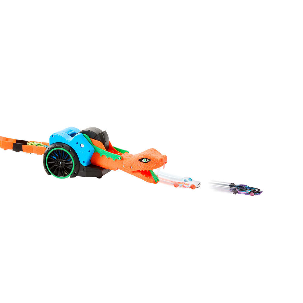 Serpiente teledirigida Hot Wheels con coche GT Scorcher - 5