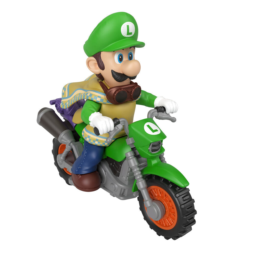 Blister Hot Wheels con Mario y Luigi en moto junto a Pokey - 5